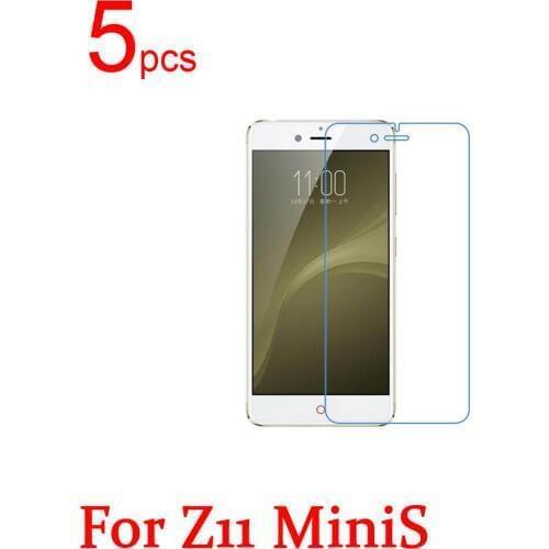 5pcs Clear/Matte/Nano Anti-Explosion LCD Screen Protector Film Cover For ZTE Nubia Z11 Mini Mini S NX549J NX529J Protective Film