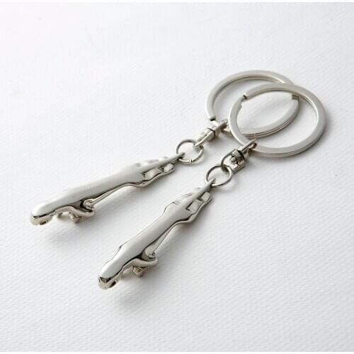 50 Personalized Jaguar Shaped Keychains