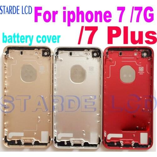 AAA+ For iphone 7 7G Case iphone 7 Plus body Classis full Housing Shell Assembly Battery Cover Replacement New Middle Frame