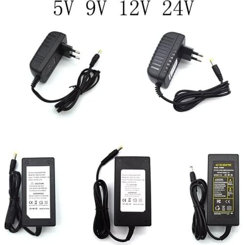 Power Adaptor Supply 5V 9V 12V 24V Universal Charger 1A 2A 3A 5A 6A 8A Converter 220V To 12V AC Adapter with US EU UK AU Plug