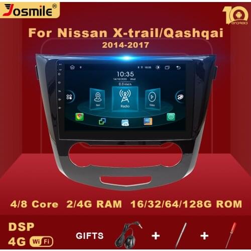2 Din Android Car Radio For Nissan X-Trail xtrail X Trail 3 T32 2013 - 2017 Qashqai 2 J11 Multimedia Video Player Navigation GPS