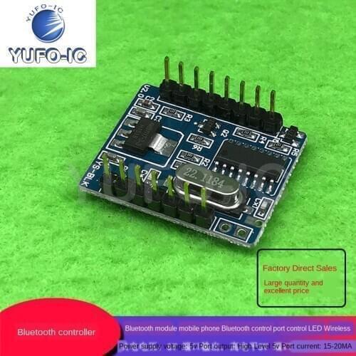 Free Ship 2pcs The Bluetooth Controller Bluetooth Module Mobile Phone Bluetooth Control Port Control Relay Control Led Wireless