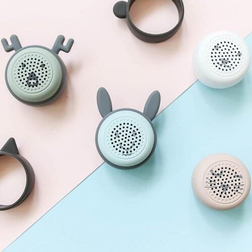 Wireless Bluetooth Speaker Cute Bear Deer Mini Portable Phone Selfie Wireless Bluetooth Stereo Speaker