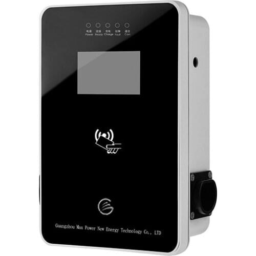 Home EV Charger Fast Electric Charging Station Electric Car Single Gun 22KW household Wall-mounted AC charging pile