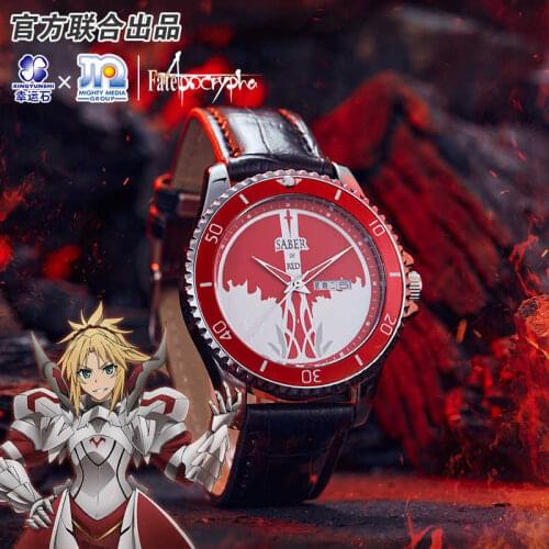 [Fate Apocrypha]Anime Watch FA FGO Mordred Fate Grand Order Red Saber Manga Role Action Figure Gift