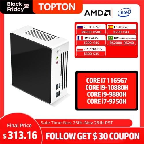 High Technology Mini Pc Intel Core i5 5257U Genuine Windows 10 Pro 2*M.2 SSD Mini Computer Type-C DP HDMI 4K HTPC Intel AC WiFi