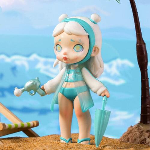 LAURA Pool Battle Blind Box Toys Anime Figures Caja Ciega Cartoon Cute Doll Guess Bag Model Dector Collection Girl Birthday Gift