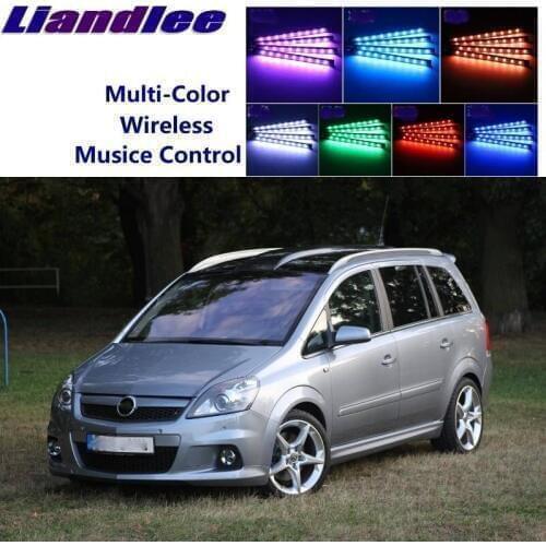 LiandLee Car Glow Interior Floor Decorative Atmosphere Seats Accent Ambient Neon light For Holden Zafira A B C