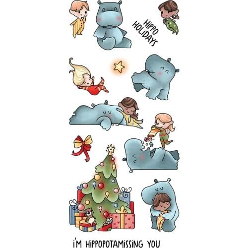 Christmas Tree Bear Metal Cutting Dies and Stamps for DIY Scrapbooking Craft Stencil DIY Photo Album Template Decoration Model