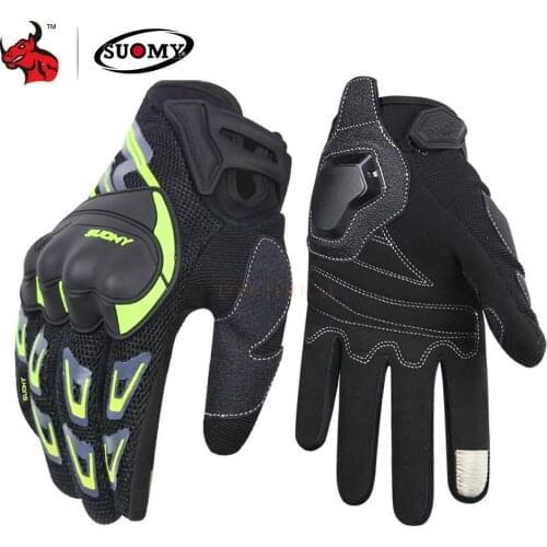 Motorcycle Gloves Men Breathable Luvas Motociclismo Motocross Guantes Moto Gloves Touch Screen Motorbike Riding Gloves