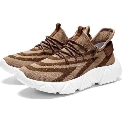 Solid leisure sneaker without spring trainers casuales white para breathable Sneakers sapatilhas Men casual woven Shoes mannen