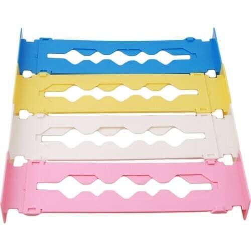 Plastic Adjustable Drawer Dividers Organizer Retractable Stretch Storage Partition Board Multifunction DIY Home Office Kitchen