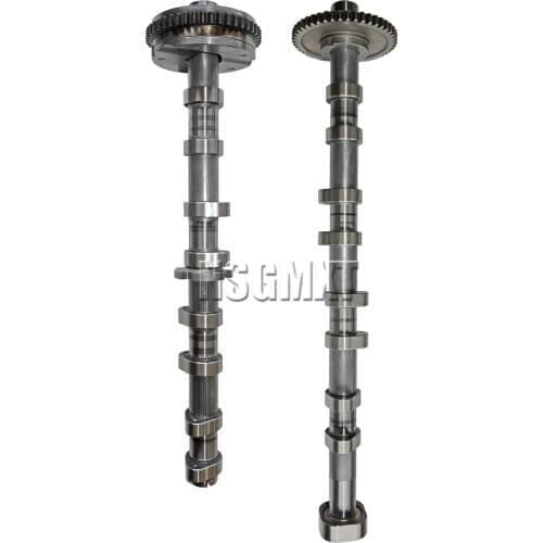 AP01 2X Camshaft Timing Gear Assembly Inlet + Outlet for Audi A3 S3 VW Golf Passat Skoda Seat 1.8T 2.0T 06J109021