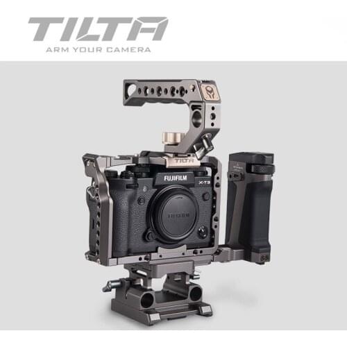 Tilta DSLR cage for Fujifilm XT3 X T3 and X-T2 Camera TA-T03-FCC-G Full cage Top Handle handgrip Fujifilm xt3 cage accessories