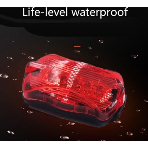 Bike Tail Light IPX5 Road Bike Light Sensing Rear Light High Lumen Daytime Strobe Safety Red Taillight