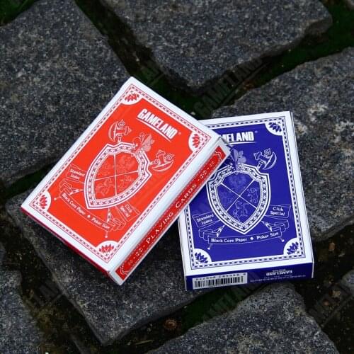 2018 New Playing Cards Black Core Paper Poker Family Party Game Novelty Gift L487