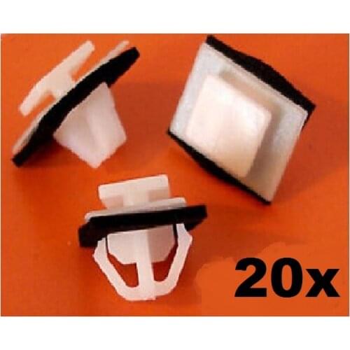 20x For Honda Side Moulding Skirts Trim Clips- CRV Civic