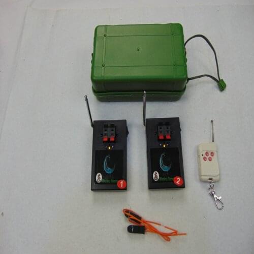 2 Cues Fireworks Remote Copper Wire Connect Line Yellow Black Box DMX Stage Smart Machine Wedding Equipment-Wireless Switch