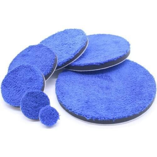 3/4/5/6/7 Inch Polishing Pad Removing Wax Buffer Pads Replaceable Buffing Pads