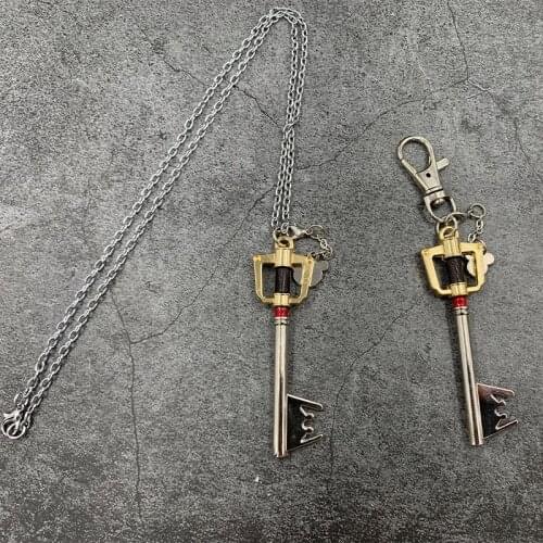 Cosplay Accessories Soras Keyblade Key Pendants Key Chain Anime Figures Weapon Charm Keychains