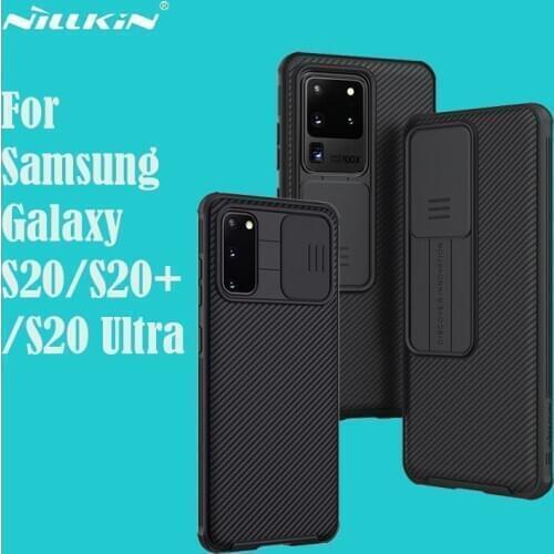 For Samsung Galaxy S20 Ultra S20+ Plus 5G Case NILLKIN CamShield Pro Slide Camera Protect Privacy Back Cover For Samsung S20