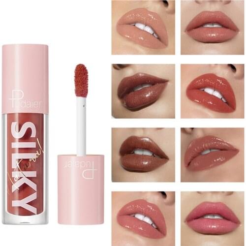 Ultra-glossy Lip Oil Mirror Water Shine Lip Gloss Liquid Lipstick Lip Oil Moist Lip Gloss Waterproof Lasting Liquid Lipstick