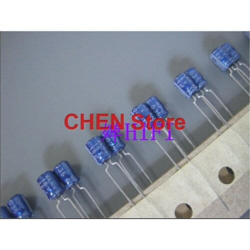 20PCS/50PCS Malaysia ELNA blue robe 10uf 16v RC2 16V10UF 4X5MM audio electrolytic capacitor 10uF/16V Ultra small volume