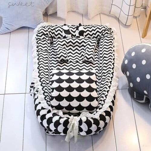 New Multifunction Lightweight Baby Nest for Newborn Baby Sleep Bed Portable Detachable Mattress