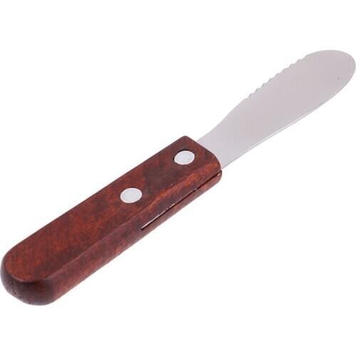 Sandwich Spreader Butter Knife Scraper Cheese Slicer Stainless Steel Spatula