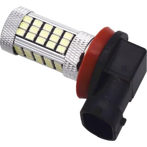 Car anti-fog lamp 63 light highlight H11H7H4 9006 H8 modified long bright flash lens LED front fog bulb