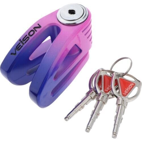 Anti-theft DX11 Disc Brake Lock Alarming Padlock For Motorcycle Motorbike
