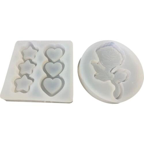 DIY Quicksand Casting Silicone Mould Crafts Jewelry Making Tools Crystal Epoxy Resin Mold W0YA