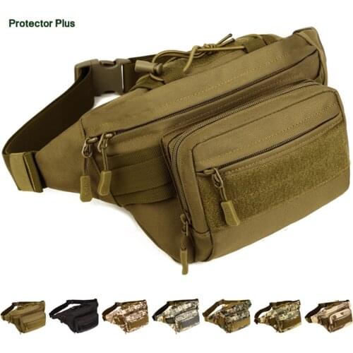 Tactical Waist Bag Chest Bag Outdoor Hunting Hiking Cyling Belt Pack Military Camo Sports Phone Pouch Fanny Pack Waterproof