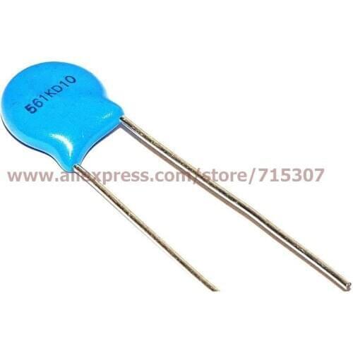 PHISCALE 50pcs Varistor 10D561K