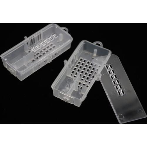 20/50 Pcs Bee Tools Bee Transport Cages Beekeeping Equipment Queen House Beehive White transparent Queen Bee Cage