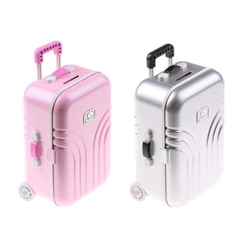 2018 High Quality pink/silver New Travel Set Suitcase For 18 inch Girl Doll