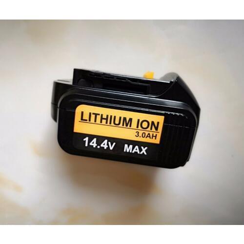 14.4V 3000mAh power tool battery for Dewalt DCB140-XJ, DCB140,DCD735L2,DCF835C2,DCF835L2,DCL030 XR,DCD936L2