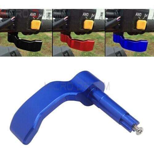 For Polaris ATV Sportsman Scrambler 450 550 570 850 1000 Housings 2010359/2010336 Blue Anti-slip Thumb Throttle Control Lever