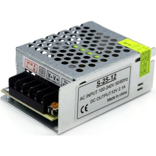 Electronic Lighting Transformers Ac 220V 110V to Dc 12V 2A 25W Constant Voltage Power Supply Transformers for lighting