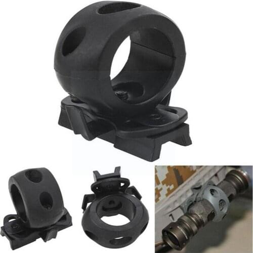 20-30mm Flashlight Bracket Torch Clip Helmet Special Outdoor Headlight Lighting Support Holder Sports Cycling Flashlight D5D4