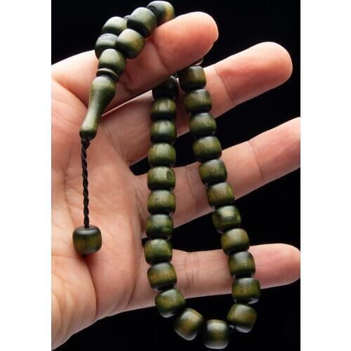 Islamic Tasbih Muslim Rosary Beads 33 Prayer Rosary For Men Bracelet For Men Accessory amber oltu amber stone Handmade Turkey