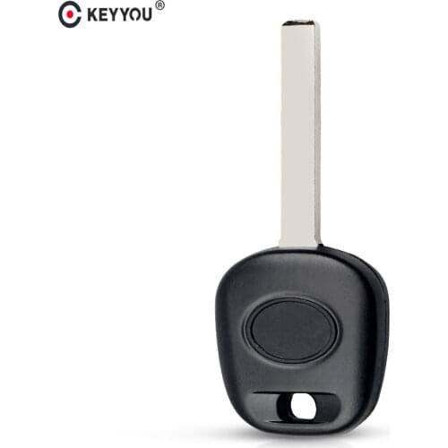 KEYYOU New Transponder Blank Key Shell Car Key Case Fob Cover For Toyota Corlla With VA2 Blade