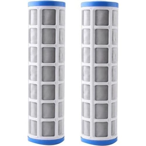 2Pcs 10 Inch Stainless Steel Wire Mesh Filter Cartridge Water Purifier Pre Filter for Scale Prevention Filter Cartridges