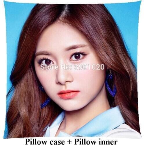 Korea tzuyu square Pillow including inner home woman pillow customize gift
