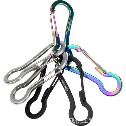 Mack Walker Carabiner Opener Multi Tool Bottle Opener Pocket Keychain for Travel