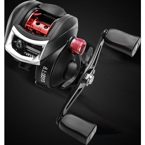 YK Series/8:1:1 Aluminum Alloy Left/Right Hand Water Drop Wheel Reel Fishing Reel Rotating Wheel Sea Pole And Luya Rotating