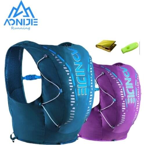 AONIJIE C962S New 12L Running Backpack Lightweight Hydration Vest Bag For Sports Cycling Hiking Ultra Trail Marathon Race Pack