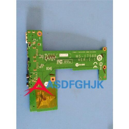 Original FOR MSI Gp70 HDMI USB Audio Card Slot Board 142k095950 Ms-1758b fully tested