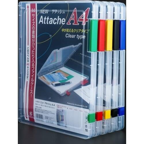 A4/A5 Transparent File Folder Large Capacity Paper Data Book File Organizer Portfolio Office Stationery Storage Home Oragnise