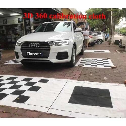 Fabrics Calibration Cloth Special for 360 Degree Surround Bird View System Debugging Clothes 4.4*1.2M/1.6*1.2M Nonwoven